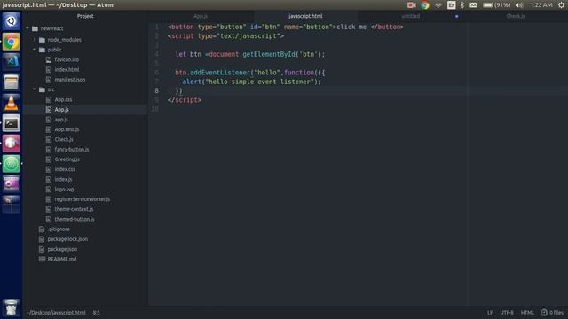 custom event and dispatch event JavaScript | Simple Example смотреть онлайн