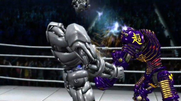 REAL STEEL THE VIDEO GAME - TAKE CARE OF YOUR HEAD (NOISY BOY vs AMBUSH X)