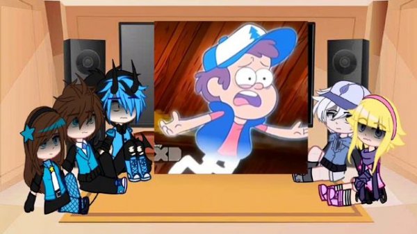 Реверс фолз реагируют на Гравити фолз [2/2]