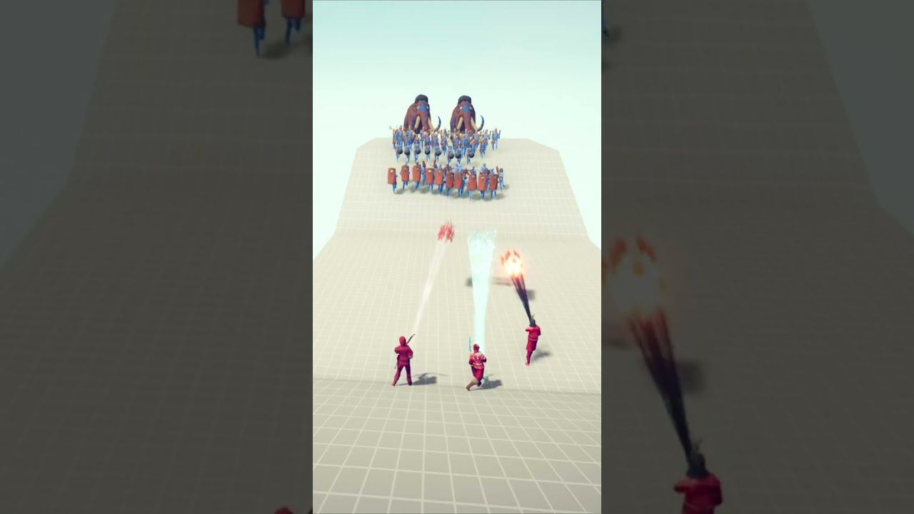 TRIO GODS vs ARMY UNITS TABS Totally Accurate Battle Simulator смотреть онлайн