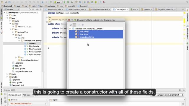 Android Tutorial From Beginner To Professional -054 Java Class and Constructor смотреть онлайн