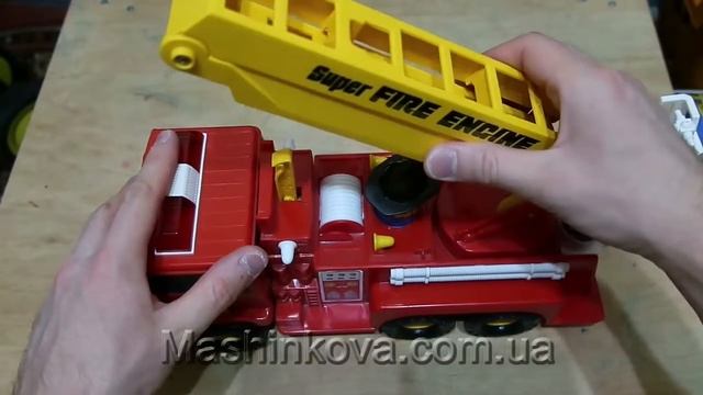 Пожарная машина Daesung DS-404 33 см инерц