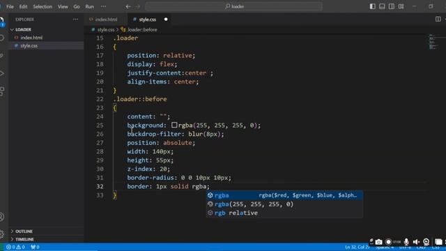 How to create Glassmorphism Loader using HTML and CSS | Responsive Loader смотреть онлайн