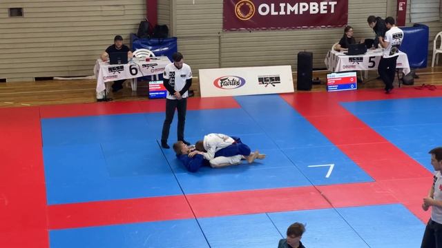 Бой 1/8 в Gi "Rock&Rolling15" Быков Сергей (К) vs Быстров Евгений. Треугольник захлопнулся! смотреть онлайн