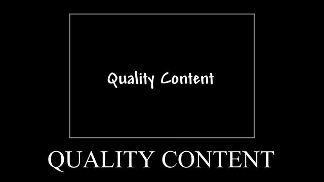 Quality Content смотреть онлайн