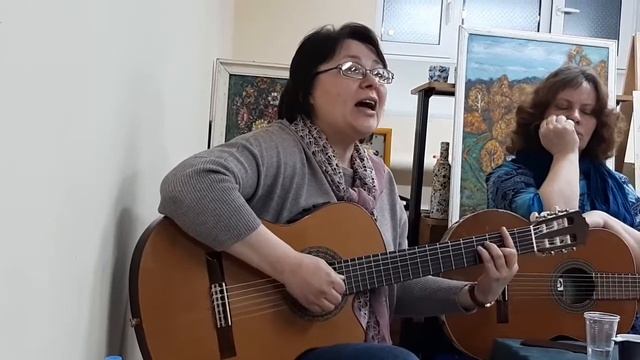 Татьяна Сас. на стихи Левитанского. про ёлку... смотреть онлайн