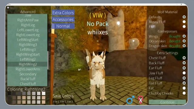 Roblox | Wolves' Life 3 | Female Wolf Idea #5 смотреть онлайн