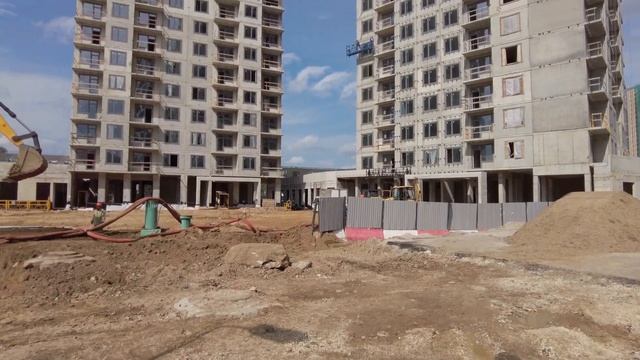 Moscow walk. Residential complex "October Field" смотреть онлайн