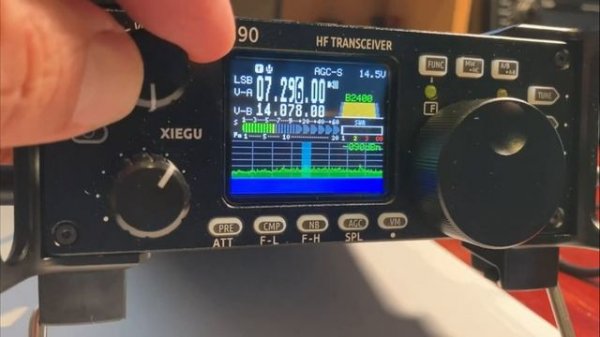 Xiegu G-90 setup for WSJT-X and Winlink