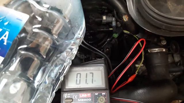 Fiat Scudo 2008 - Проверка работы терморезистора в крышке фильтра. смотреть онлайн