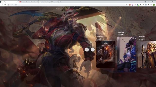 Infinite carousel with framer motion and styled components in React.js - version 1 смотреть онлайн