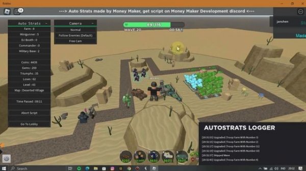 [NEW] Tower Defense Simulator Script  | AUTO FARM *PASTEBIN 2023*