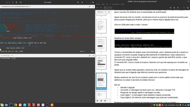Integração de Zabbix + Asterisk. смотреть онлайн