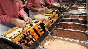 Самая популярная корейская закуска. Корейская уличная еда.