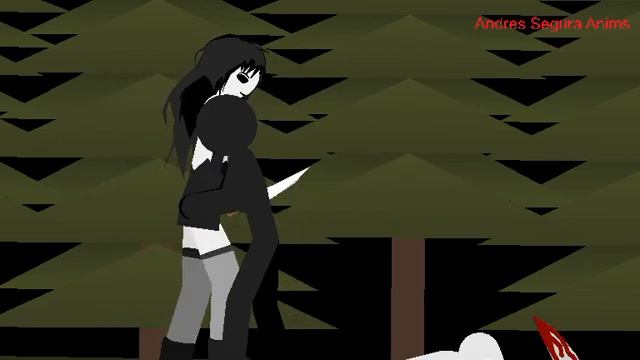 Another Jane The Killer Animation {Stick Nodes} смотреть онлайн