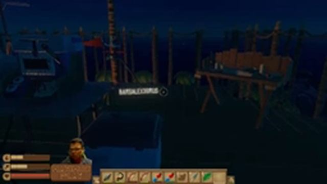 Raft. Кооп. Прохождение. Идем за Ламой #7 смотреть онлайн