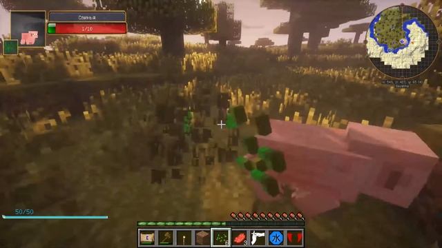 Выживание в мире наруто! MINECRAFT смотреть онлайн