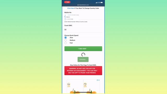 SMS Bombing | Send Unlimited SMS in a Single Click | OTP SMS Prank | Hindi without showing number ? смотреть онлайн