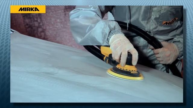 Mirka® DEROS650CV - усовершенствованная электрическая роторно-орбитальная шлифовальная машинка смотреть онлайн