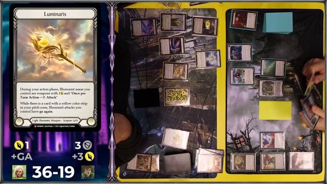 Aura Prism Vs Earth Briar // Flesh and Blood Classic Constructed Gameplay смотреть онлайн