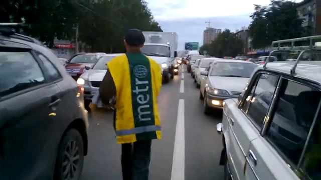 Распространение газеты Metro Новосибирск автопробка улица Танковая смотреть онлайн