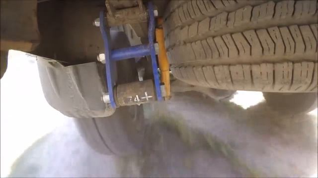 Работа подвески Mitsubishi Triton L200 2008 г.в. смотреть онлайн