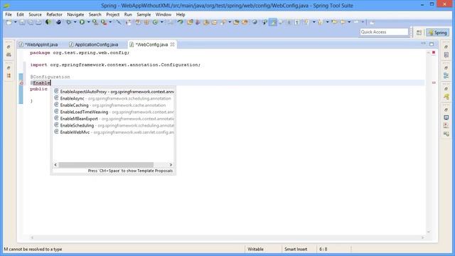 Spring MVC without web xml смотреть онлайн