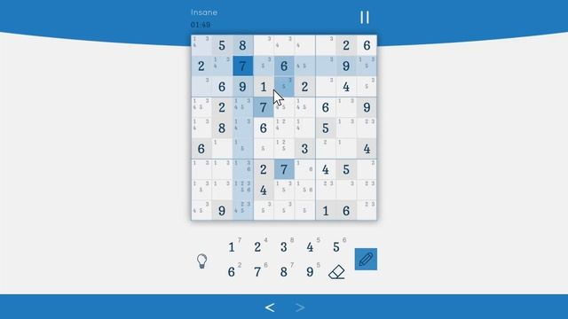 Sudoku Zenkai - Insane - Solo in 3min 35s 684ms смотреть онлайн