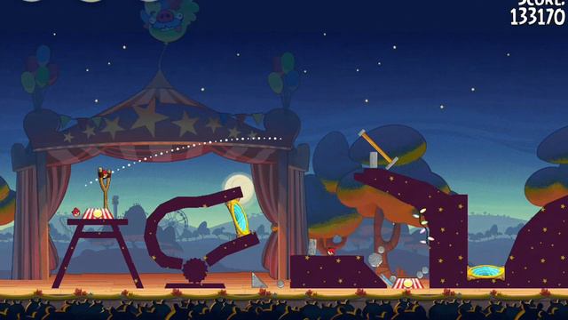 Abra Ca Bacon 1-2 | Score 154940 | Angry Birds Seasons смотреть онлайн