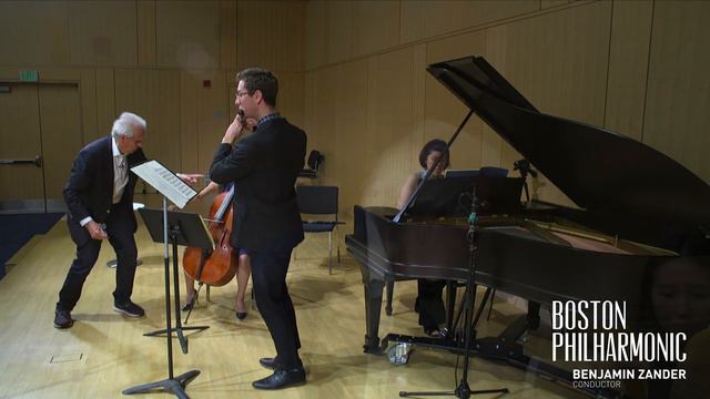 Bach: Flute Sonata in E minor - Adagio ma non tanto (Benjamin Zander - Interpretation Class) смотреть онлайн