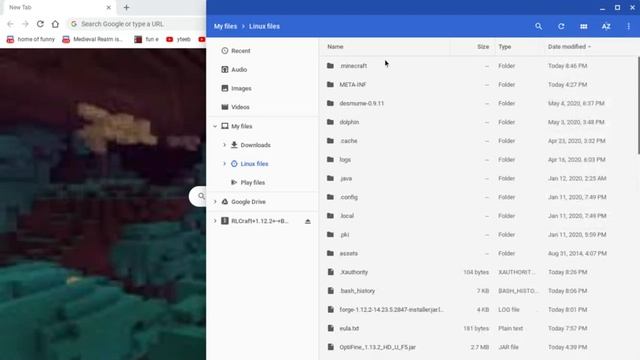How to access your .minecraft folder on a chromebook смотреть онлайн