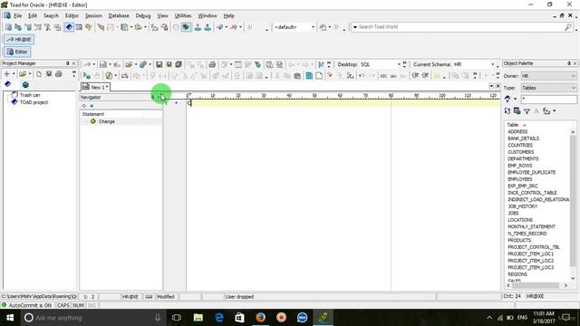 How to import and export oracle tables using Toad смотреть онлайн
