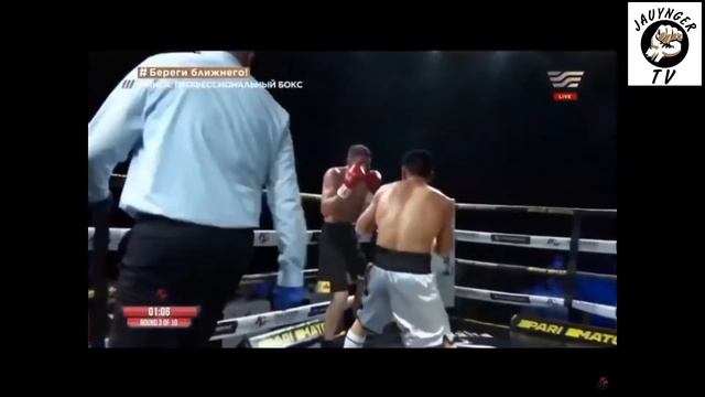 Нұрсұлтан Жаңабаев vs Сэнди Мессауд жекпе жегінің үздік сәттері