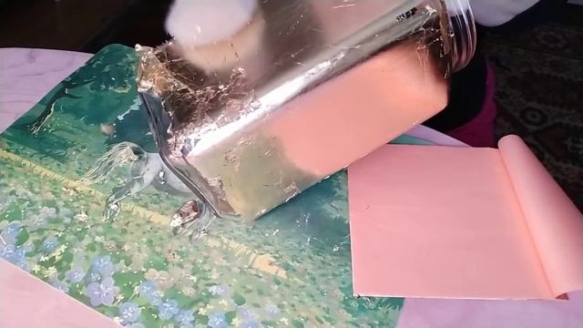 Декупаж на потали. Банка для печенья. Часть 1 смотреть онлайн