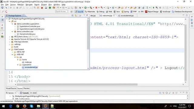 Multiple Login Pages With Spring MVC Security смотреть онлайн