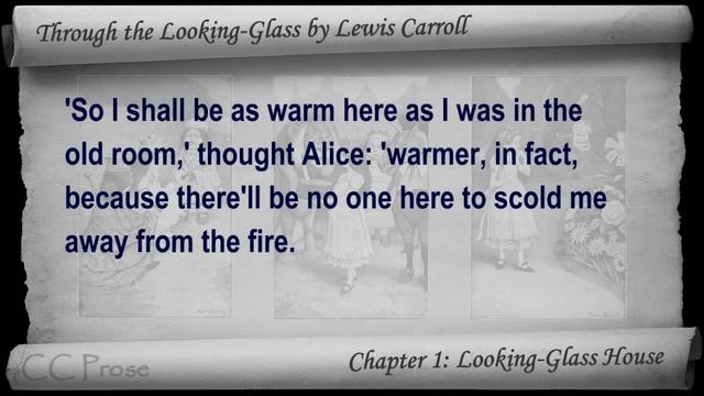 Through The Looking-Glass By Lewis Carroll - Chapter 01 - Looking-Glass House