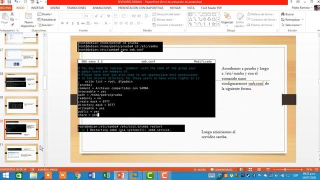 SERVIDOR SAMBA EN DEBIAN смотреть онлайн