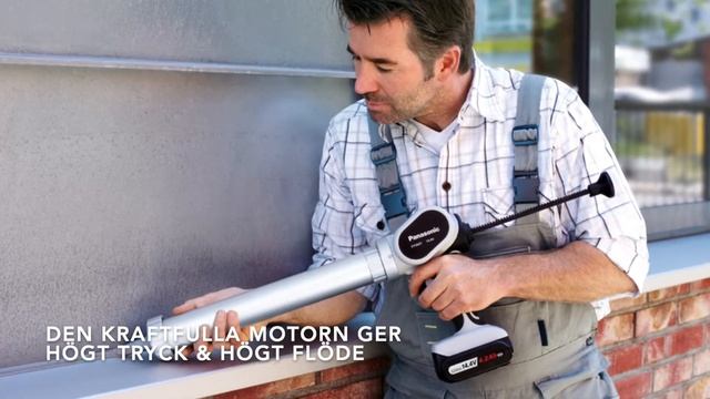 Panasonic Powertools Fogspruta EY3641 - en av marknadens kraftigaste fogsprutor! смотреть онлайн