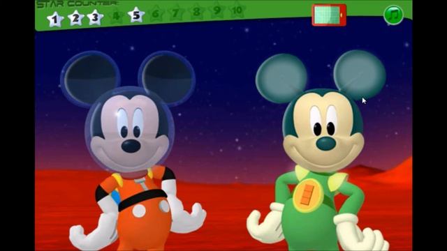 Mickey Mouse Clubhouse Space Adventure Game смотреть онлайн