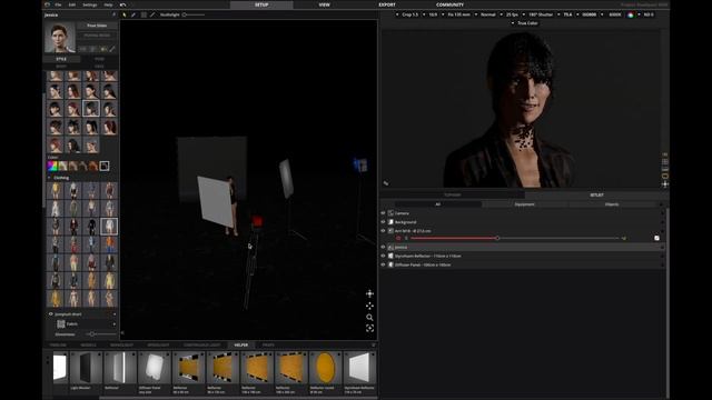Как правильно выставить портретный свет? Схема «Рембрандт», «Rembrandt lighting». смотреть онлайн