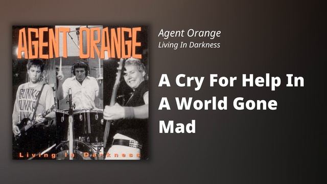 Agent Orange // A Cry For Help In A World Gone Mad смотреть онлайн