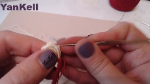 Новогодний подарок - МК -Тунисский волнистый завиток, от YanKell смотреть онлайн