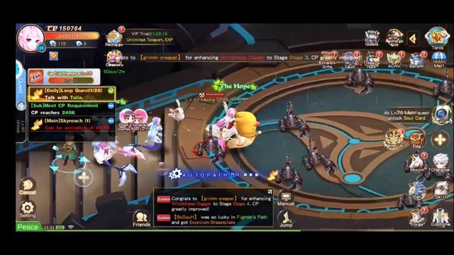 Fate Oath gameplay MMORPG/IOS #MobileGameph смотреть онлайн
