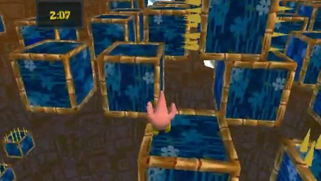 Spongebob Squarepants Movie Game Now That We're Men Floating Block Challenge смотреть онлайн