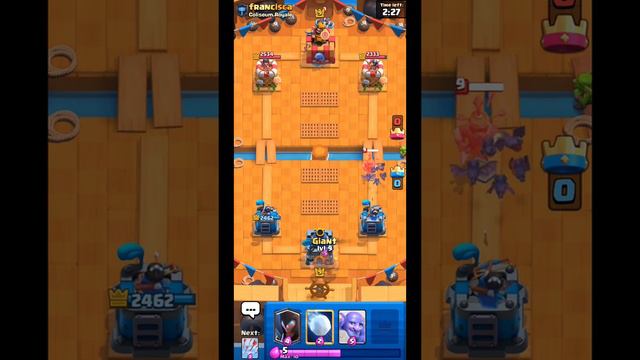 Clash Royale 12 - 0 🔥🎉💪 Classic Challenge Giant Graveyard Night witch version смотреть онлайн