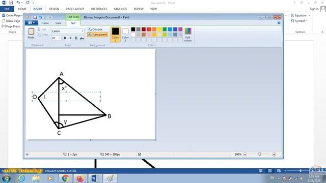 How to Create Maths Question paper in Microsoft word 2013 ? to create Geometry Question paper. смотреть онлайн