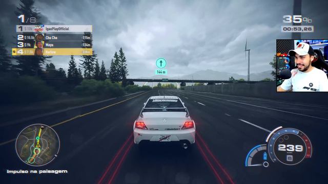 GANHEI UM LANCER EVO NO NEED FOR SPEED UNBOUND! (RACHA VALENDO CARRO) смотреть онлайн