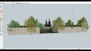 SketchUp. Инструменты навигации в сцене. 2 урок. Курс видео уроков для ландшафтного дизайна