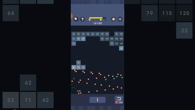 Bricks n Balls / Bricks Breaker Puzzle - 365 level cleared, 3 stars смотреть онлайн