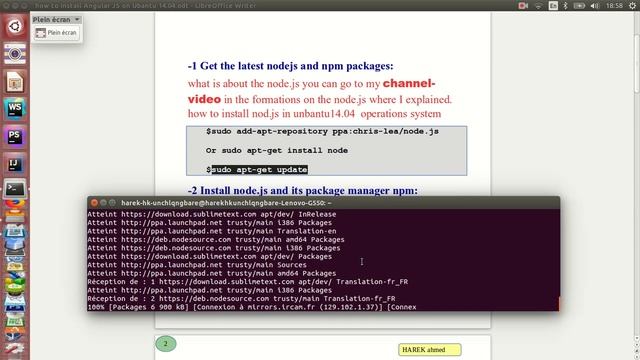AngularJS || How to install AngulareJS node and npm on ubantu 14.0.4 смотреть онлайн